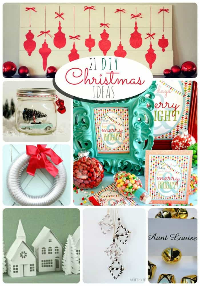 Christmas Crafts For Moms
 21 Creative DIY Christmas Holiday Projects DIY Crafts Mom