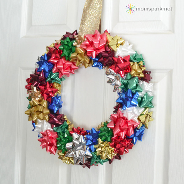 Christmas Crafts For Seniors
 DIY Holiday Bow Wreath Tutorial