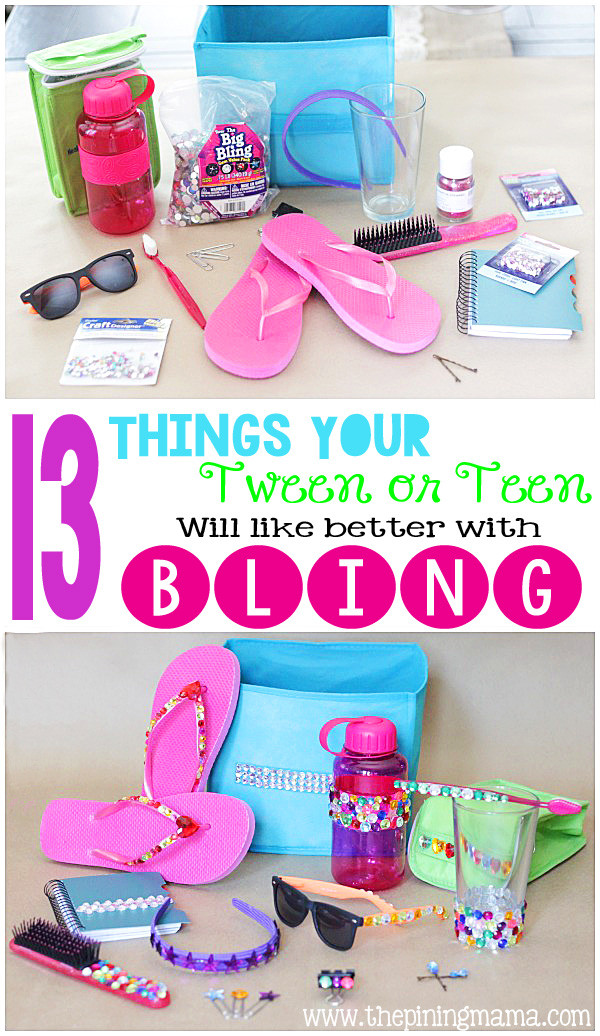 Christmas Crafts For Tweens
 13 Things Your Teen or Tween Will Like Better With BLING