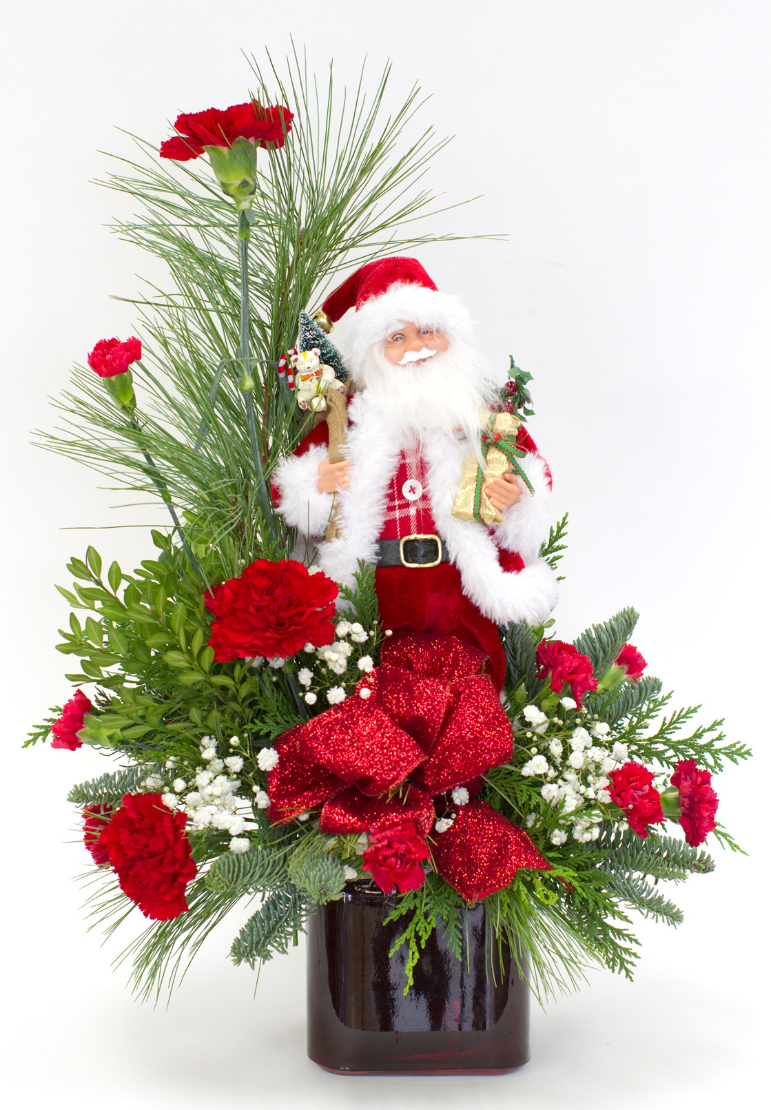Christmas Day Flower Delivery
 Christmas Santa Claus Is ing to Town Columbus OH