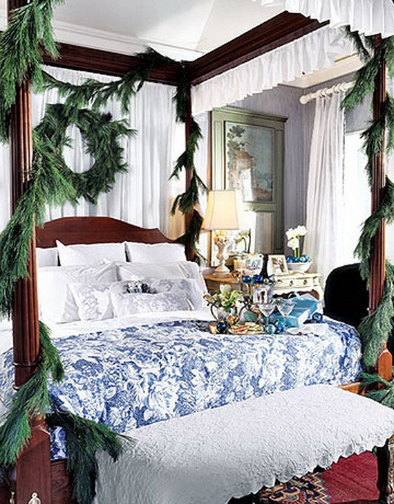 Christmas Decor Bedroom
 Elegant Interior Theme Christmas Bedroom Decorating Ideas