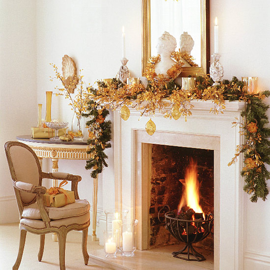 Christmas Decor Fireplace
 Christmas Ideas Christmas Fireplace Decoration Xmas