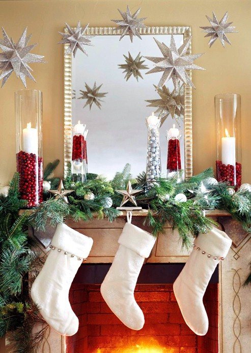 Christmas Decor Fireplace
 Get Inspired Christmas Decor Ideas How to Nest for Less™