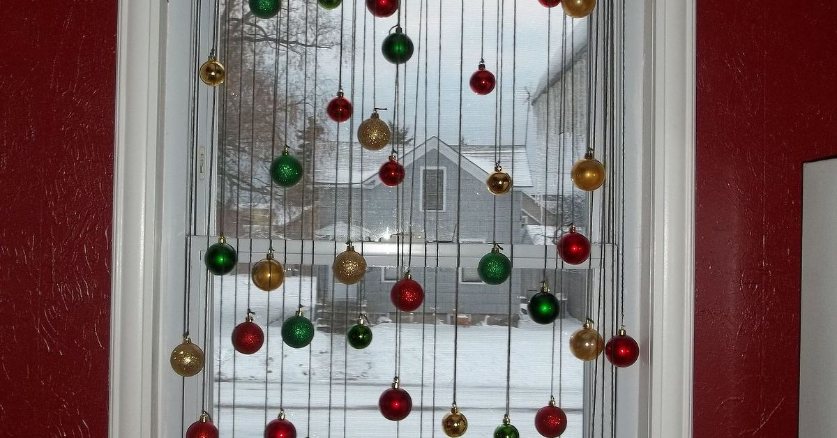Christmas Decoration DIY
 DIY Christmas window decoration
