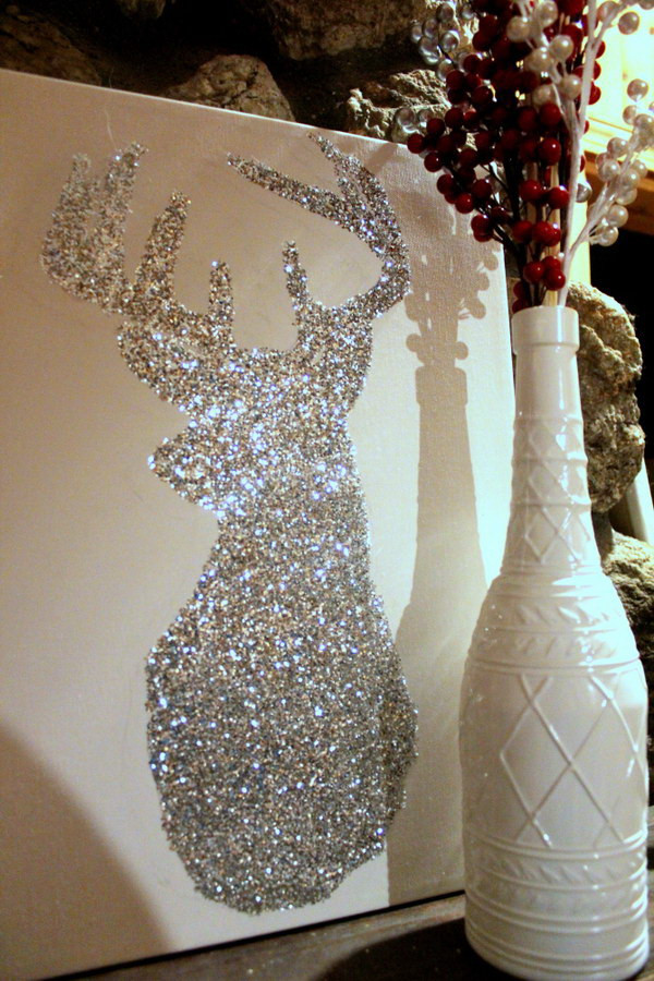 Christmas Decoration DIY Pinterest
 Awesome Glitter DIYs for Holiday Decoration