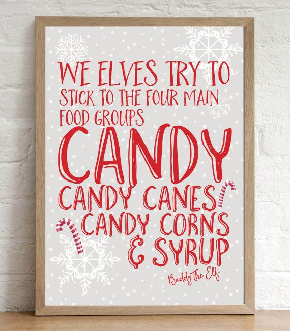 Christmas Decoration Quotes
 Best 25 Elf quotes ideas on Pinterest