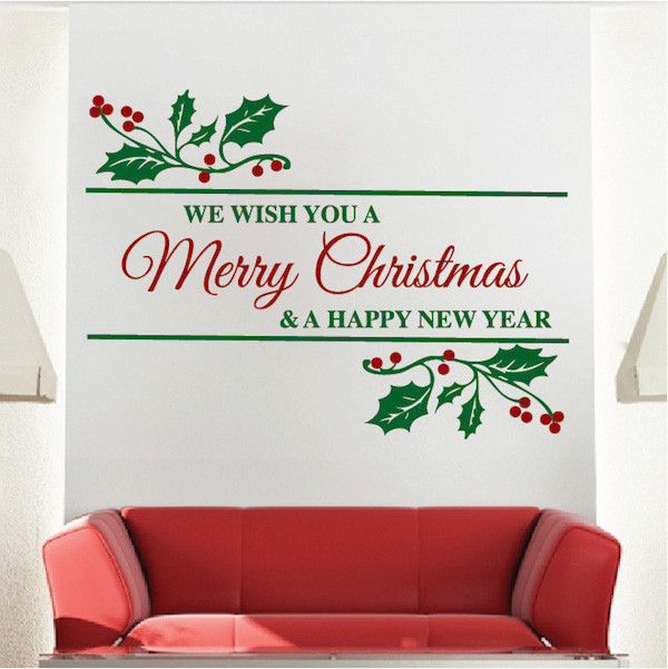 Christmas Decoration Quotes
 Christmas Wall Quotes QuotesGram