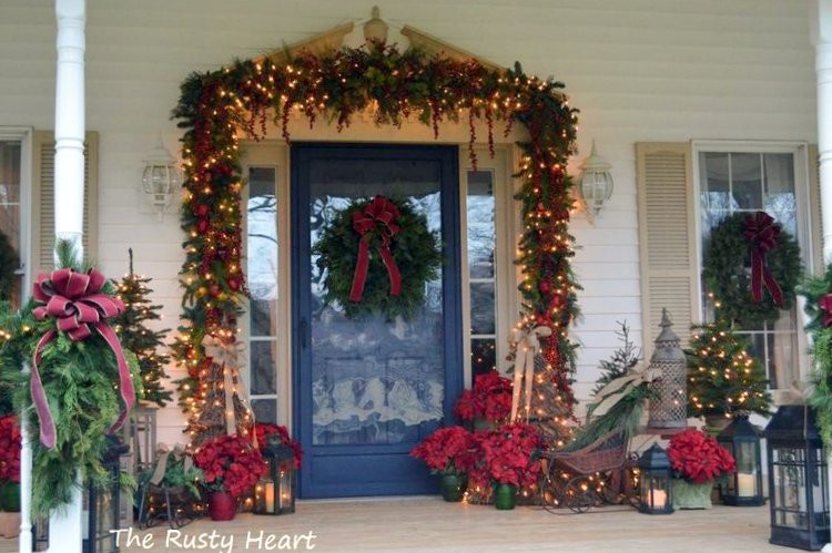 Christmas Decorations For Front Porch
 Elegant Christmas Decorating Ideas for You