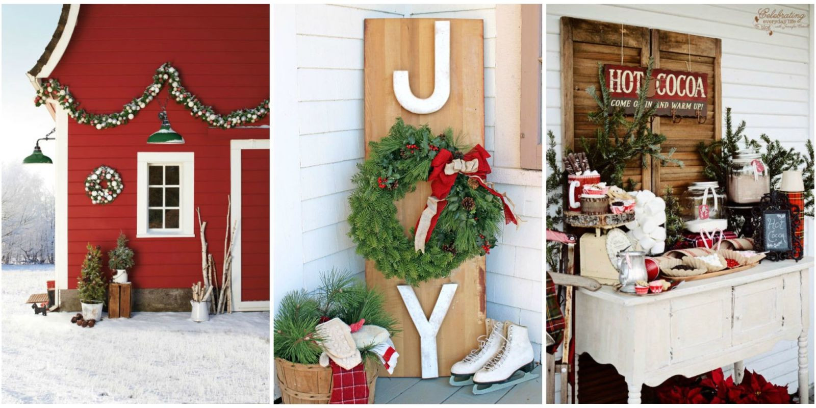 Christmas Decorations Outdoor
 34 Outdoor Christmas Decorations Ideas for Outside