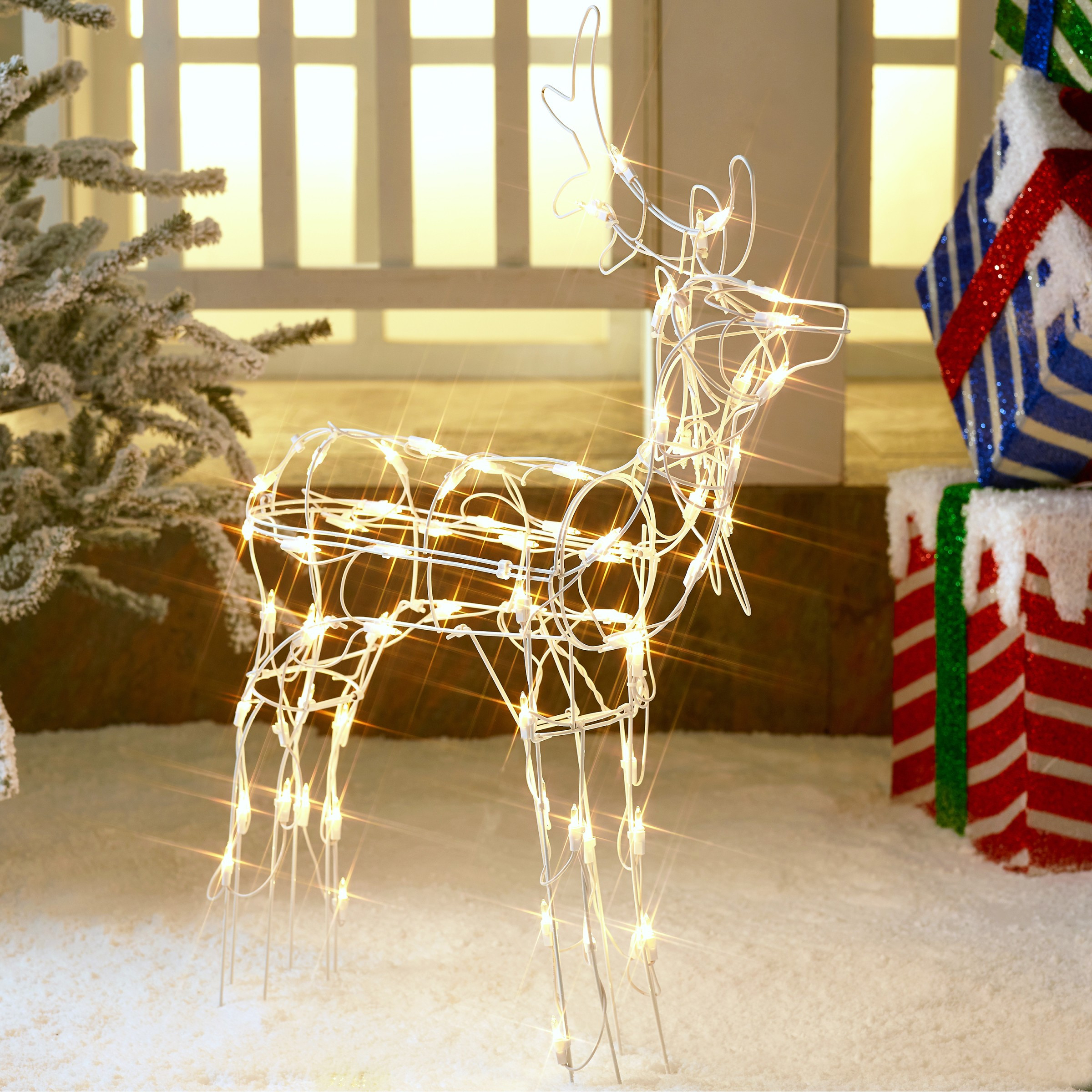 Christmas Deer Decorations Indoor
 Christmas Deer Yard Decor Light Up Xmas Decoration Indoor