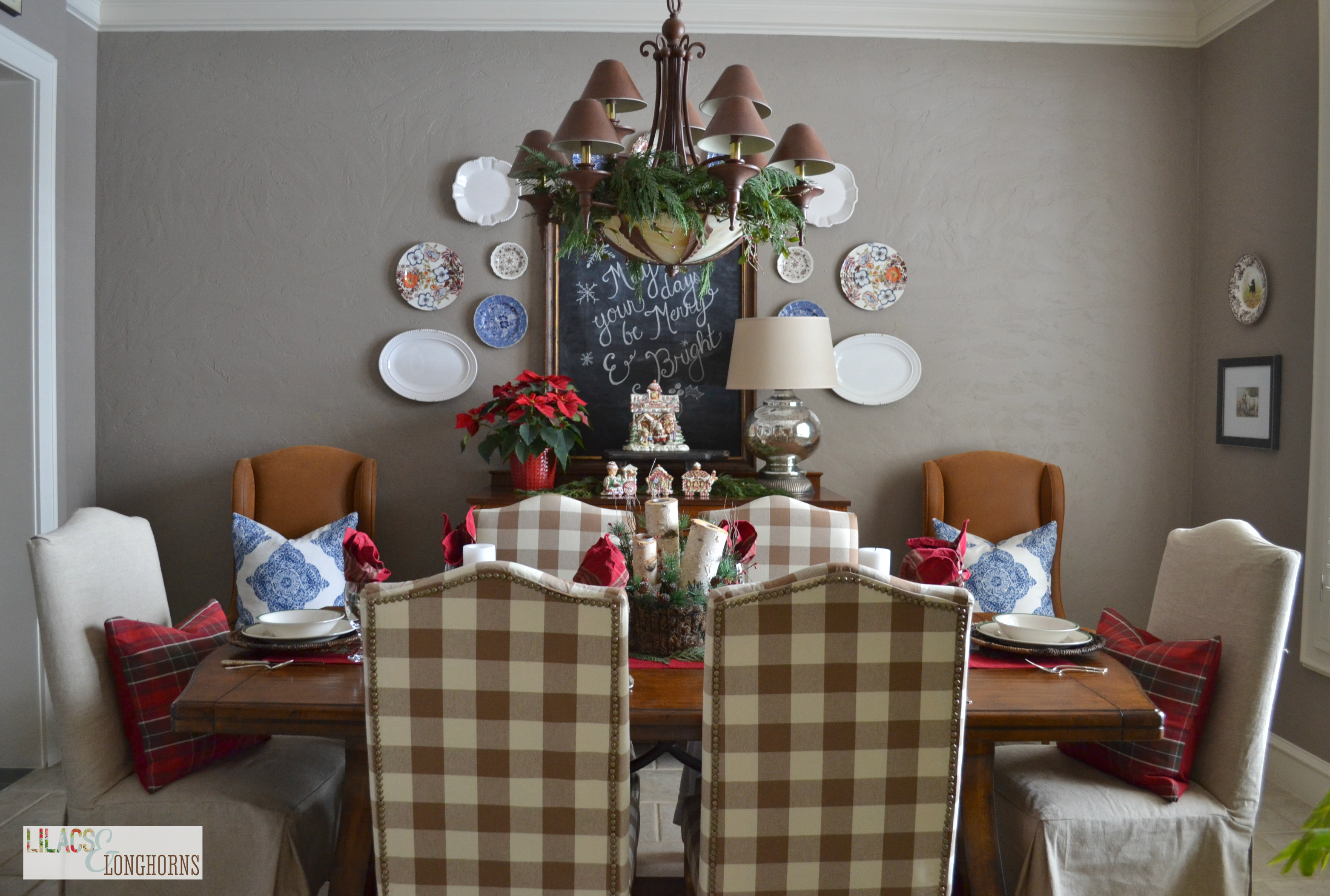 Christmas Dining Room
 Christmas Dining Room and Last Minute Preparations