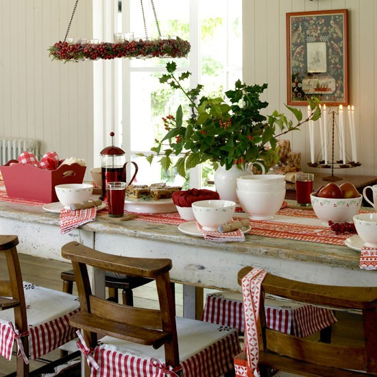 Christmas Dining Room Table Decorations
 Christmas table decorating ideas