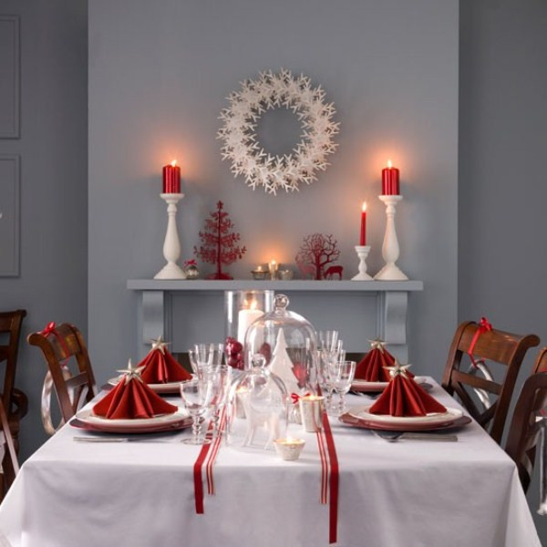 Christmas Dining Table Decorating
 45 Amazing Christmas Table Decorations