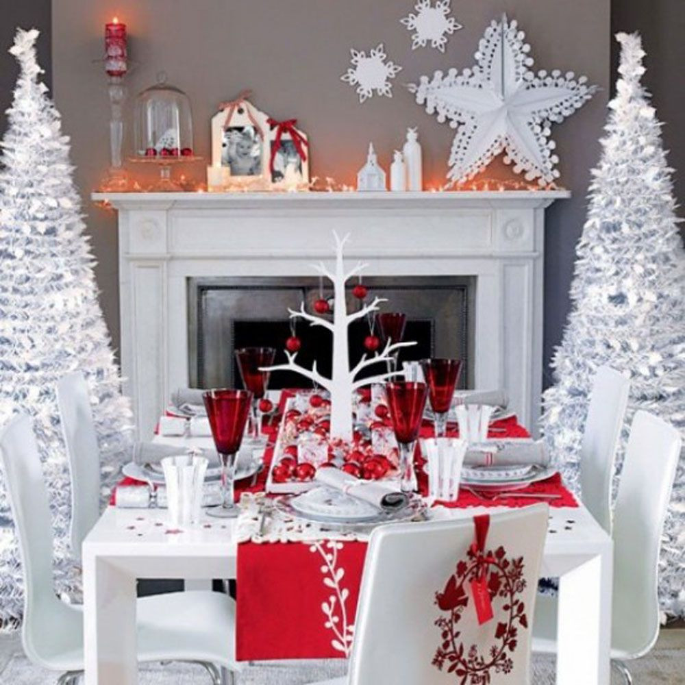 Christmas Dining Table Decorating
 65 Adorable Christmas Table Decorations Decoholic