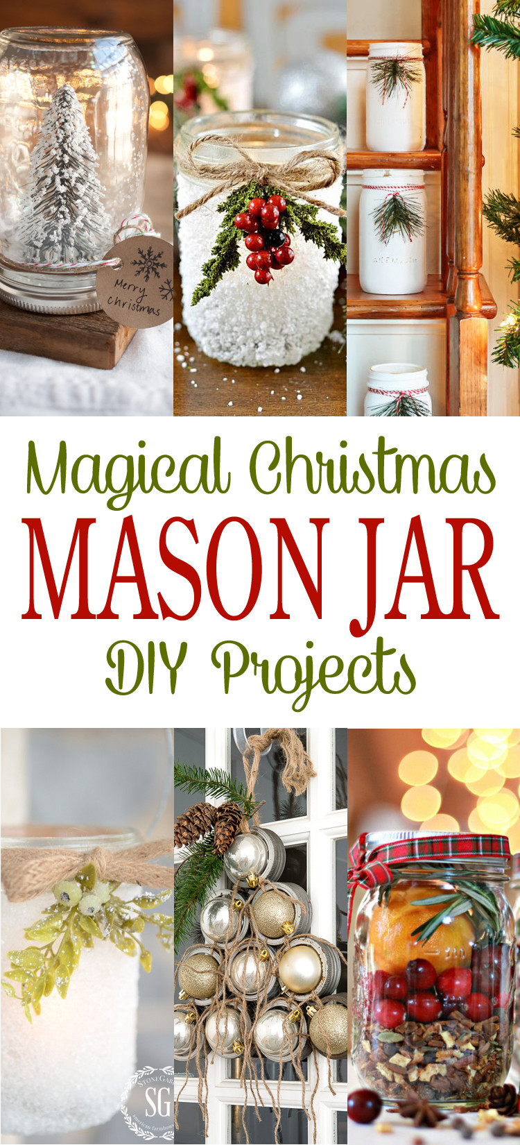Christmas DIY Ideas
 Magical Christmas Mason Jar DIY Projects The Cottage Market