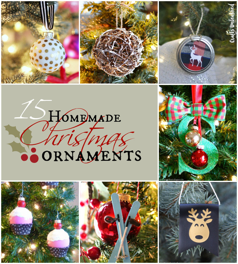 Christmas DIY Ornaments
 Homemade Christmas Ornaments 15 DIY Projects