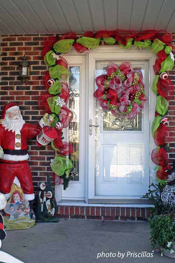 Christmas Door Decorations DIY
 Top Christmas Door Decorations Christmas Celebration