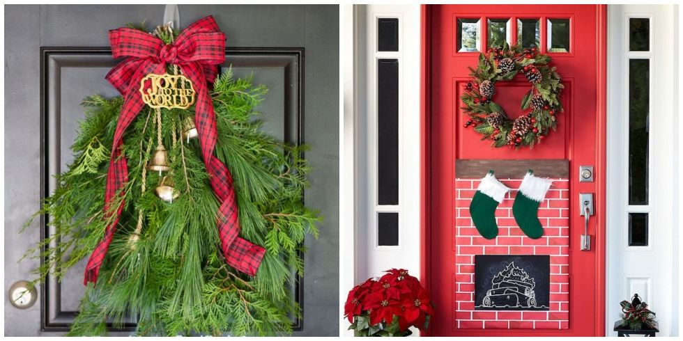 Christmas Door Decorations DIY
 18 DIY Christmas Door Decorations Holiday Door