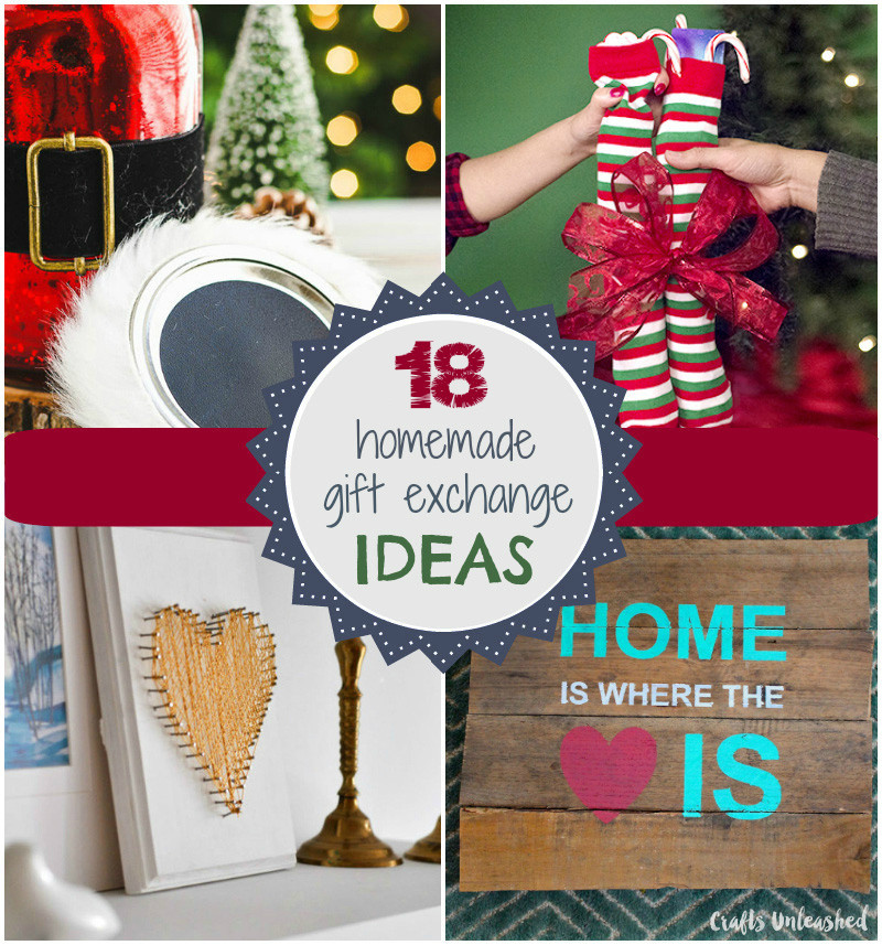 Christmas Exchange Gift Ideas
 Gift Exchange Ideas 18 Homemade Holiday Gifts