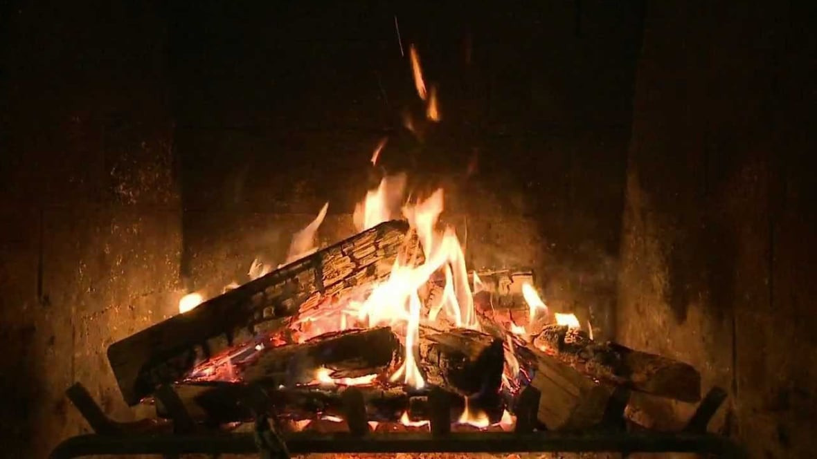 Christmas Fireplace Channel
 Shaw Cable fire log burns with mystery about its tender