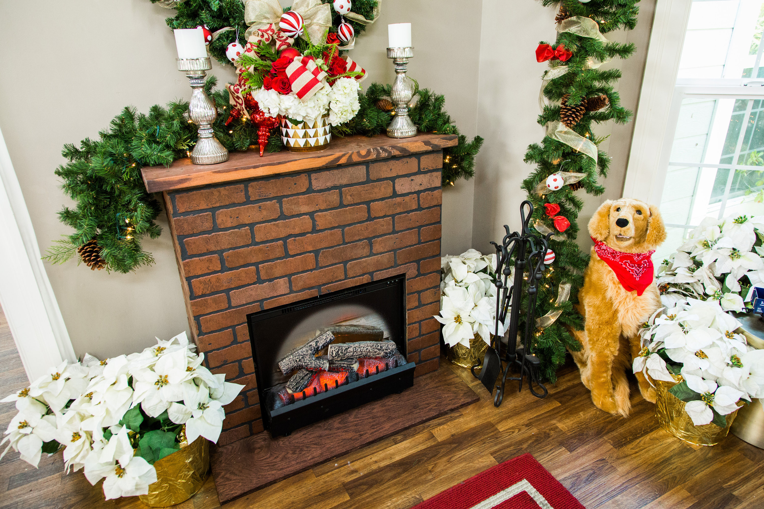 Christmas Fireplace Channel
 How To DIY Faux Fireplace