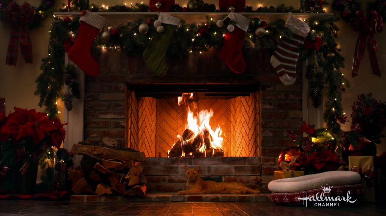 Christmas Fireplace Channel
 Happy the Cat The Holiday Yule Log Video