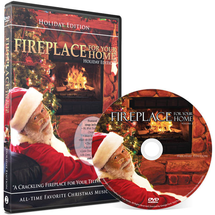 Christmas Fireplace Dvd
 Fireplace For Your Home DVD Holiday Yule Log Edition