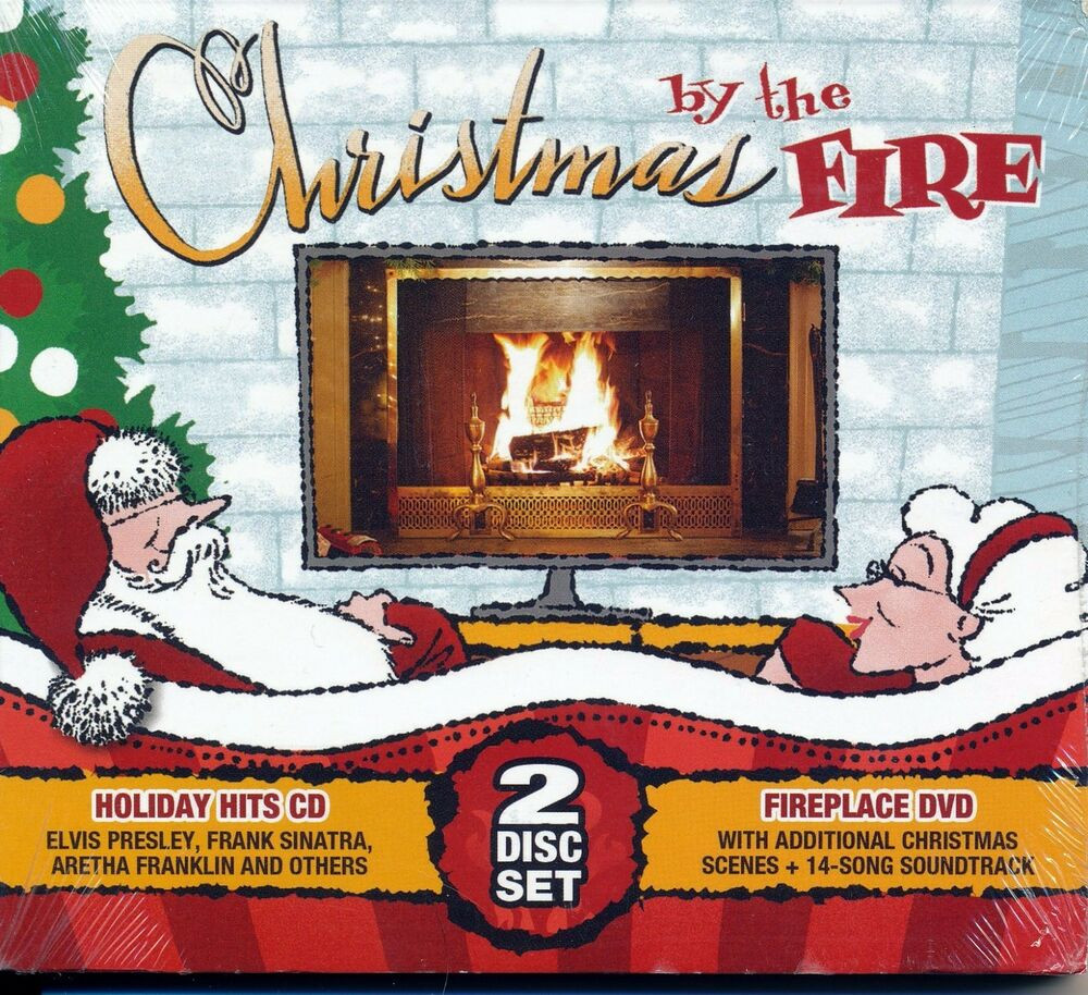 Christmas Fireplace Dvd
 CHRISTMAS BY THE FIRE 2 DISC SET HOLIDAY HITS CD