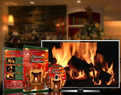 Christmas Fireplace Dvd
 Christmas DVD Christmas Fireplace with Long Wood Fire