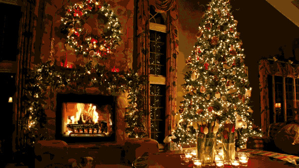 Christmas Fireplace Gif
 Merry Christmas the Nativity video