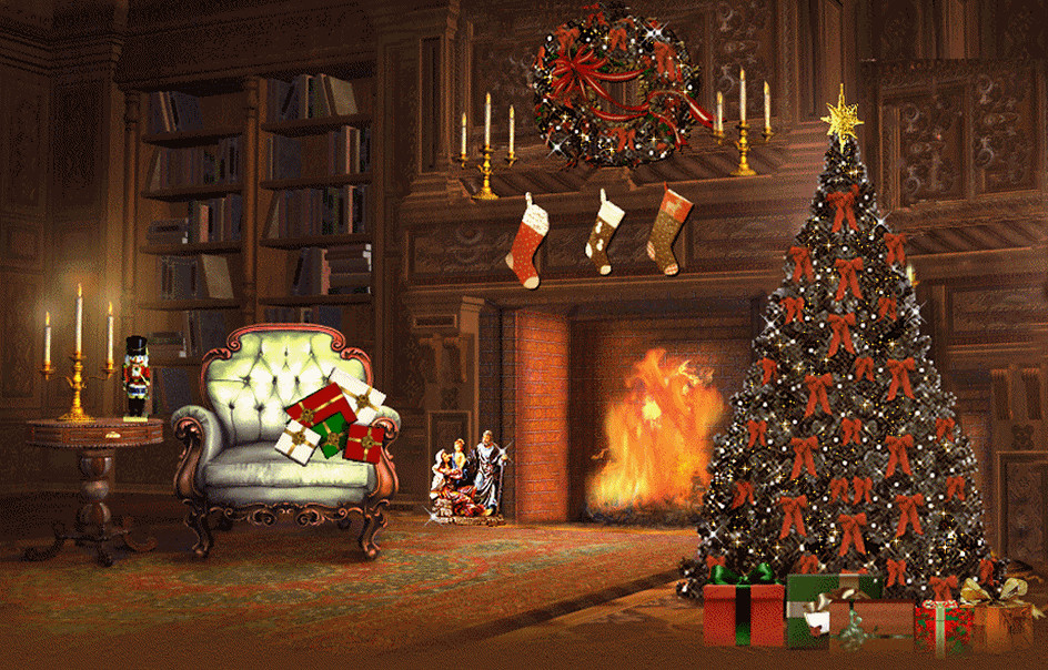 Christmas Fireplace Gif
 Trabajos Imperiales para los das 17 y 18 de diciembre de