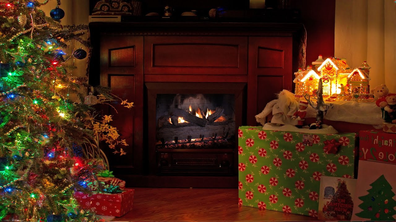 Christmas Fireplace Scenes
 4K FIREPLACE Cozy Christmas Scene 2 HOUR Nature Relaxation