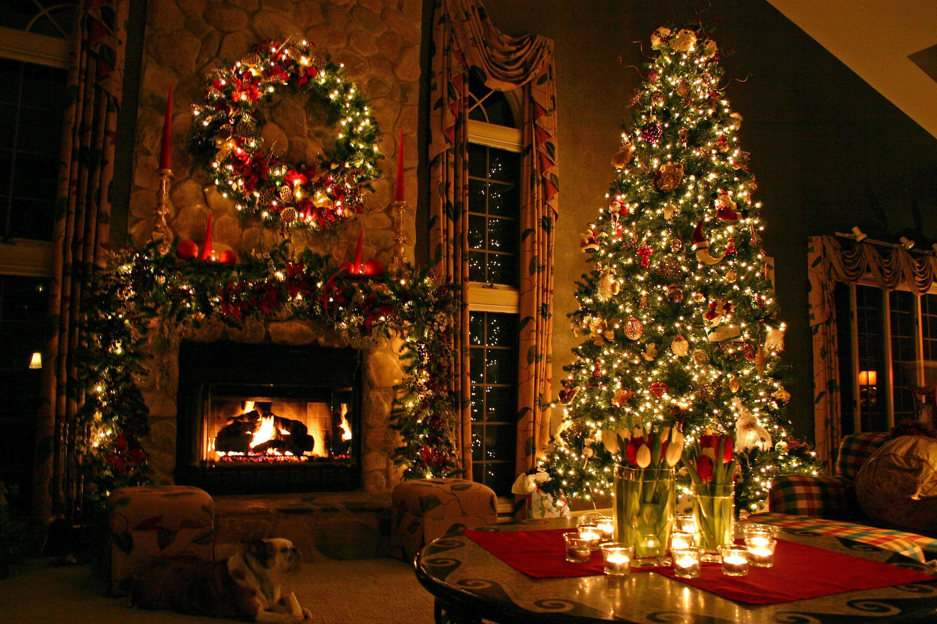 30 Ideas for Christmas Fireplace Scenes - Home Inspiration and Ideas ...