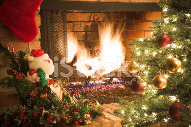 Christmas Fireplace Scenes
 Christmas Fireplace Scene Stock s Free