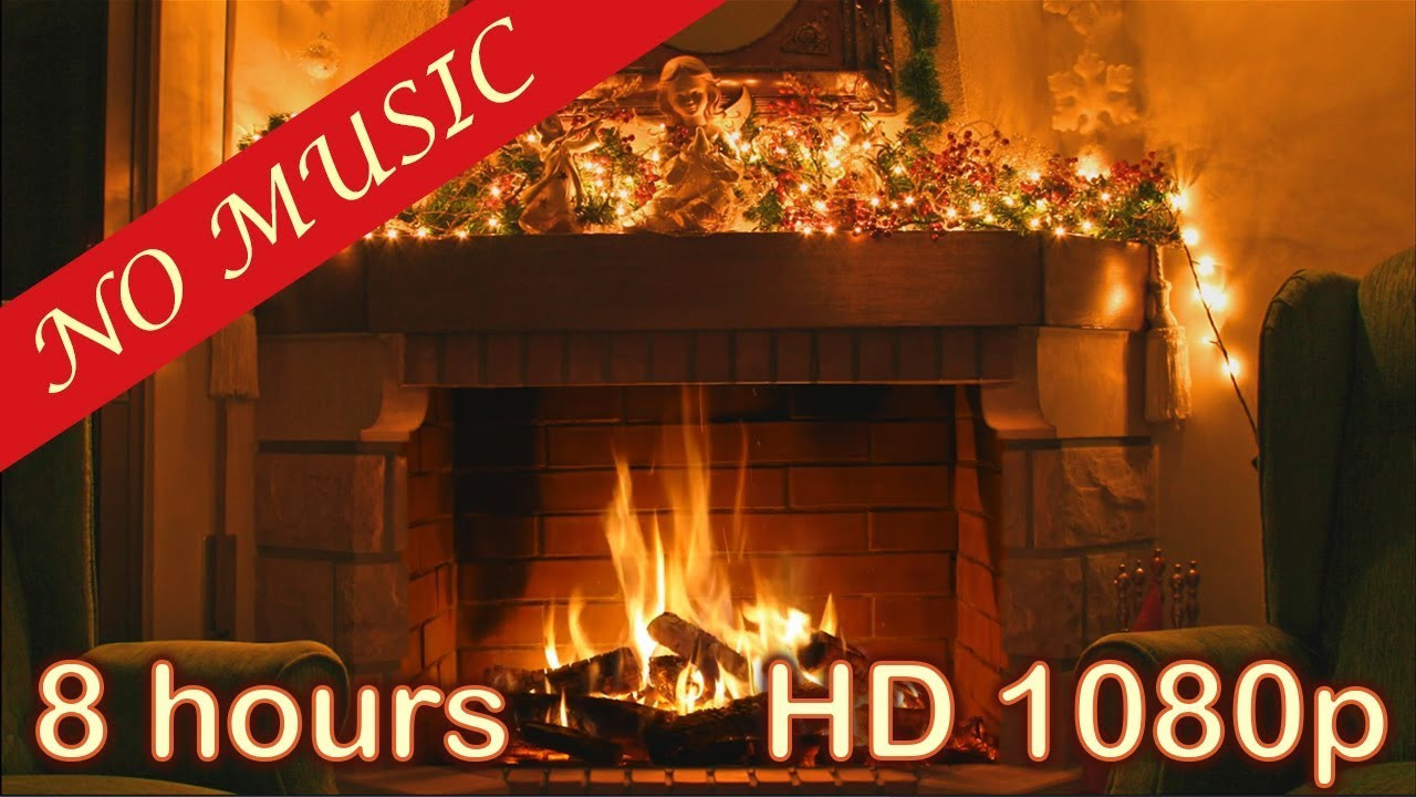 Christmas Fireplace Screen
 8 HOURS CHRISTMAS FIREPLACE Christmas Fireplace Burning