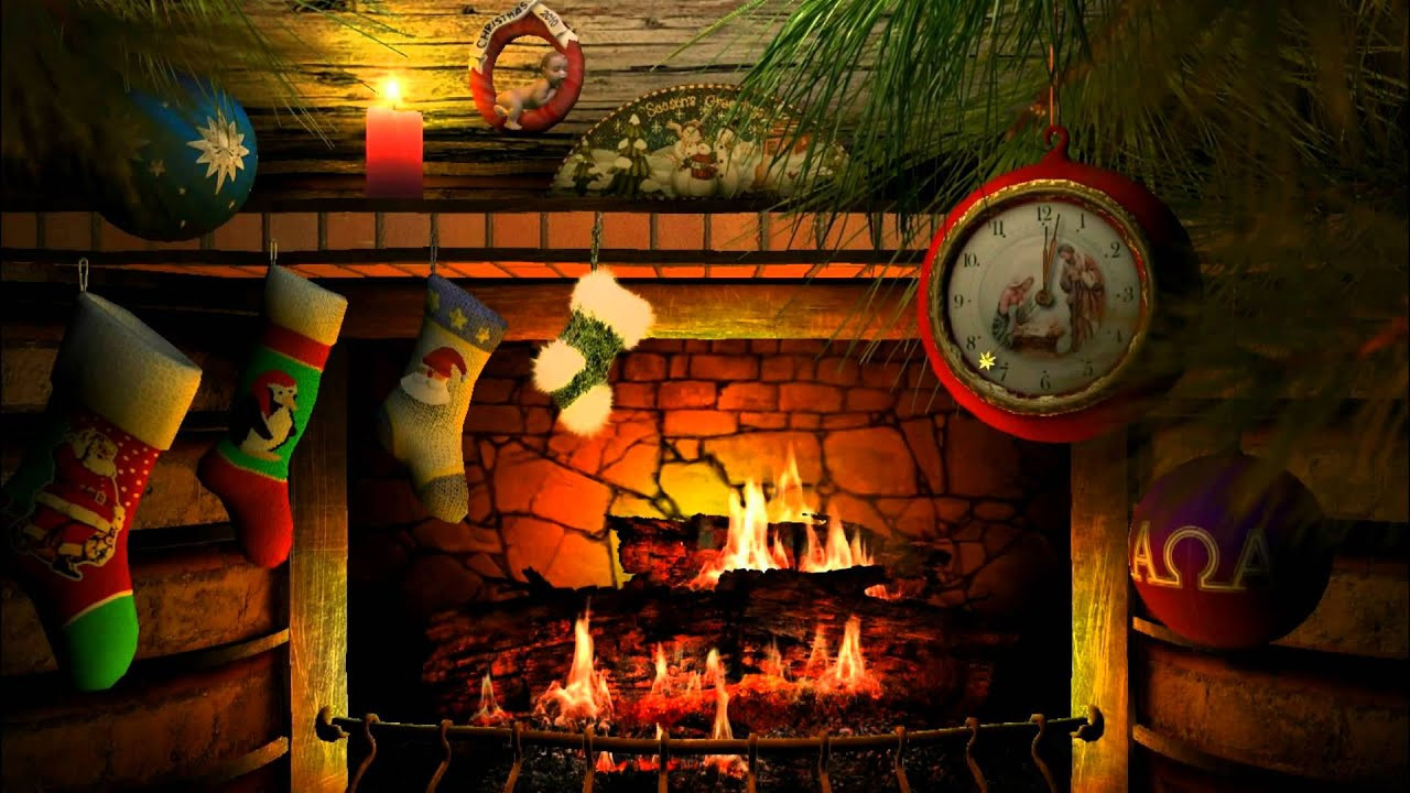 Christmas Fireplace Screensaver
 3Planesoft Premium 3D screensaver Fireside Christmas