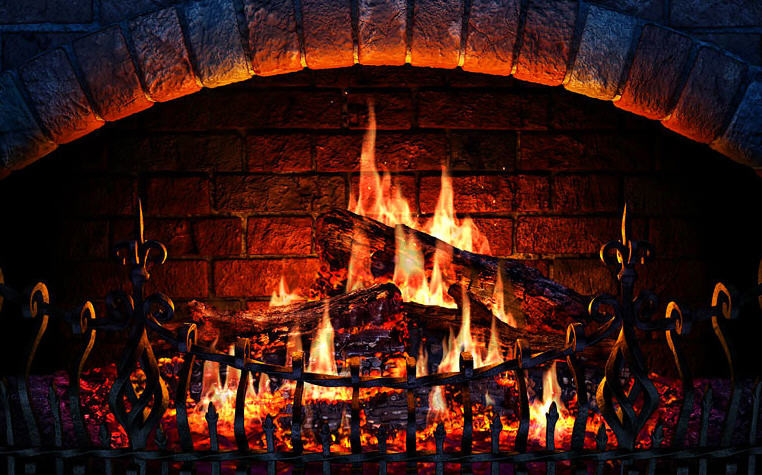 Christmas Fireplace Screensaver
 Windows 7 3D Christmas Wallpaper WallpaperSafari