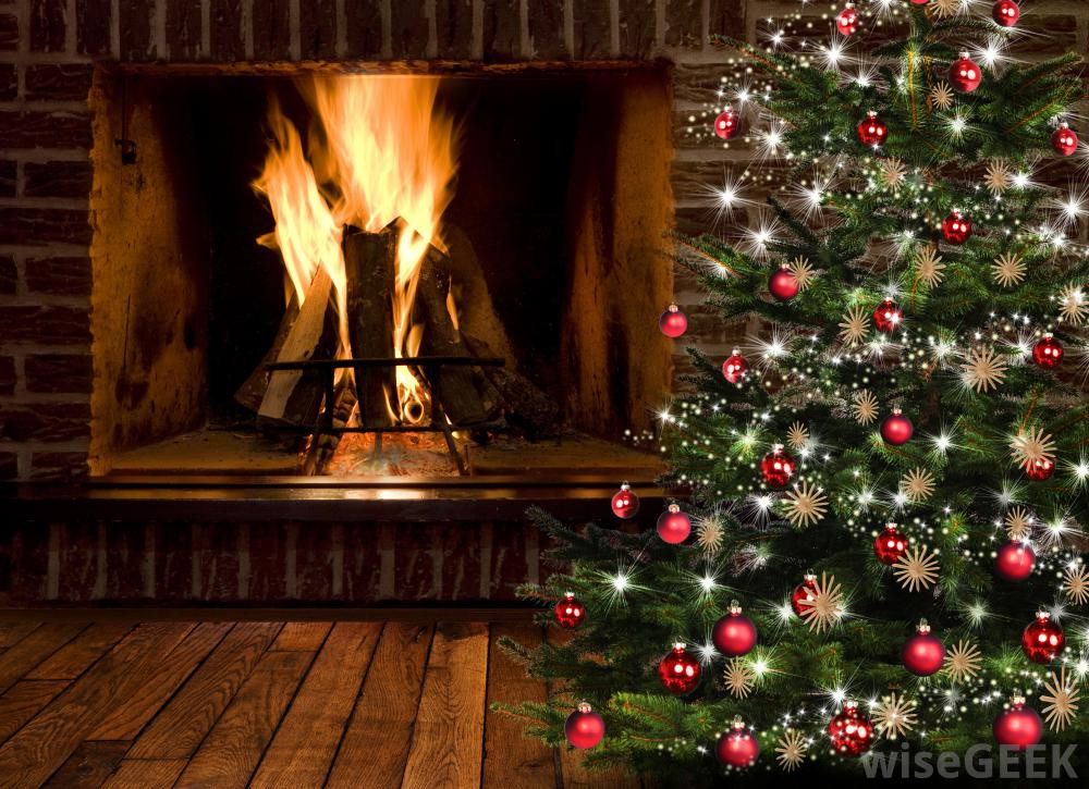 Christmas Fireplace Tree
 Where Should I Put my Christmas Tree with pictures