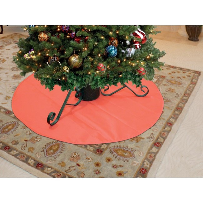 Christmas Floor Mats
 Christmas Tree Floor Protector Mat Green Red