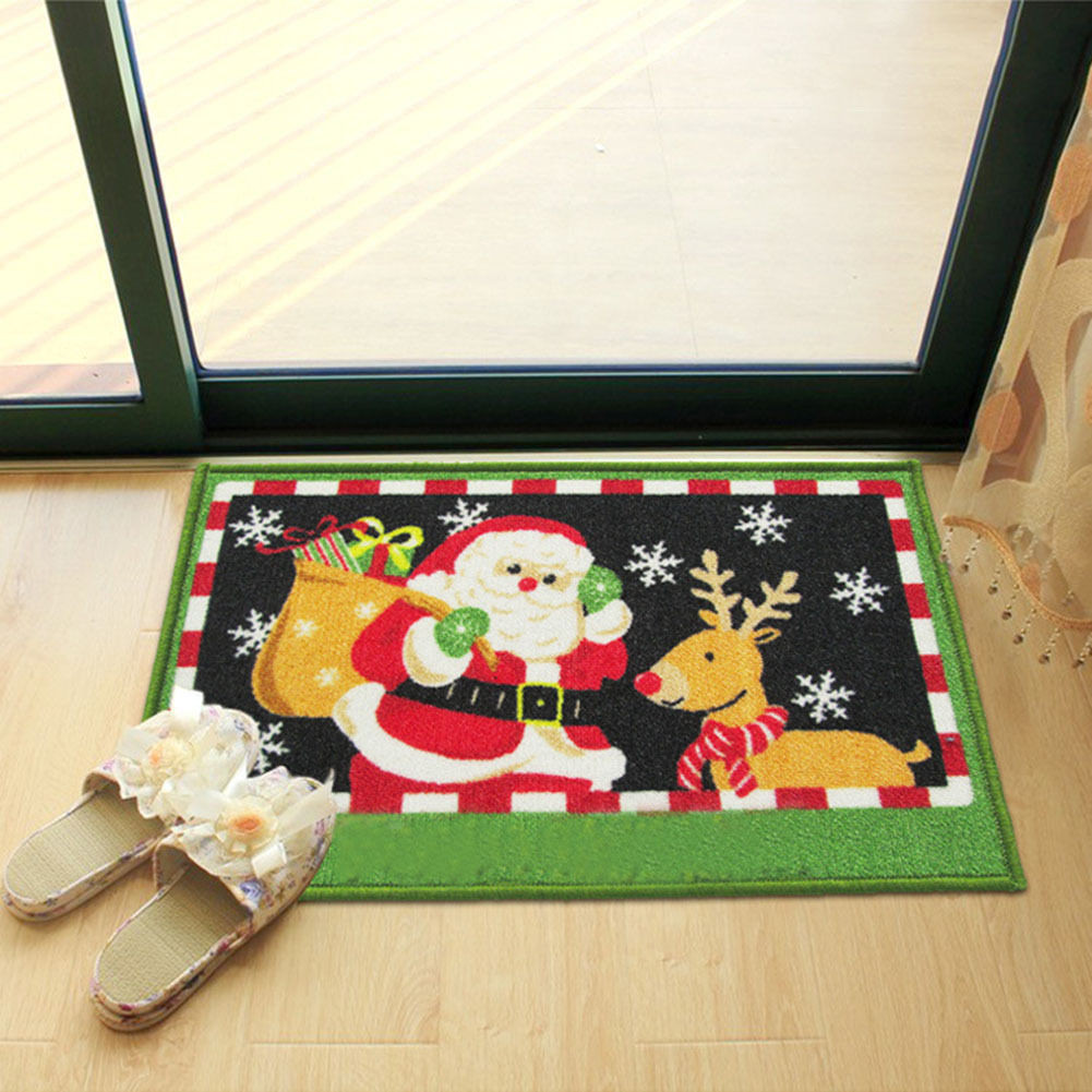 Christmas Floor Mats
 Merry Christmas Rug Door Mat Non Slip Indoor Entrance Mats