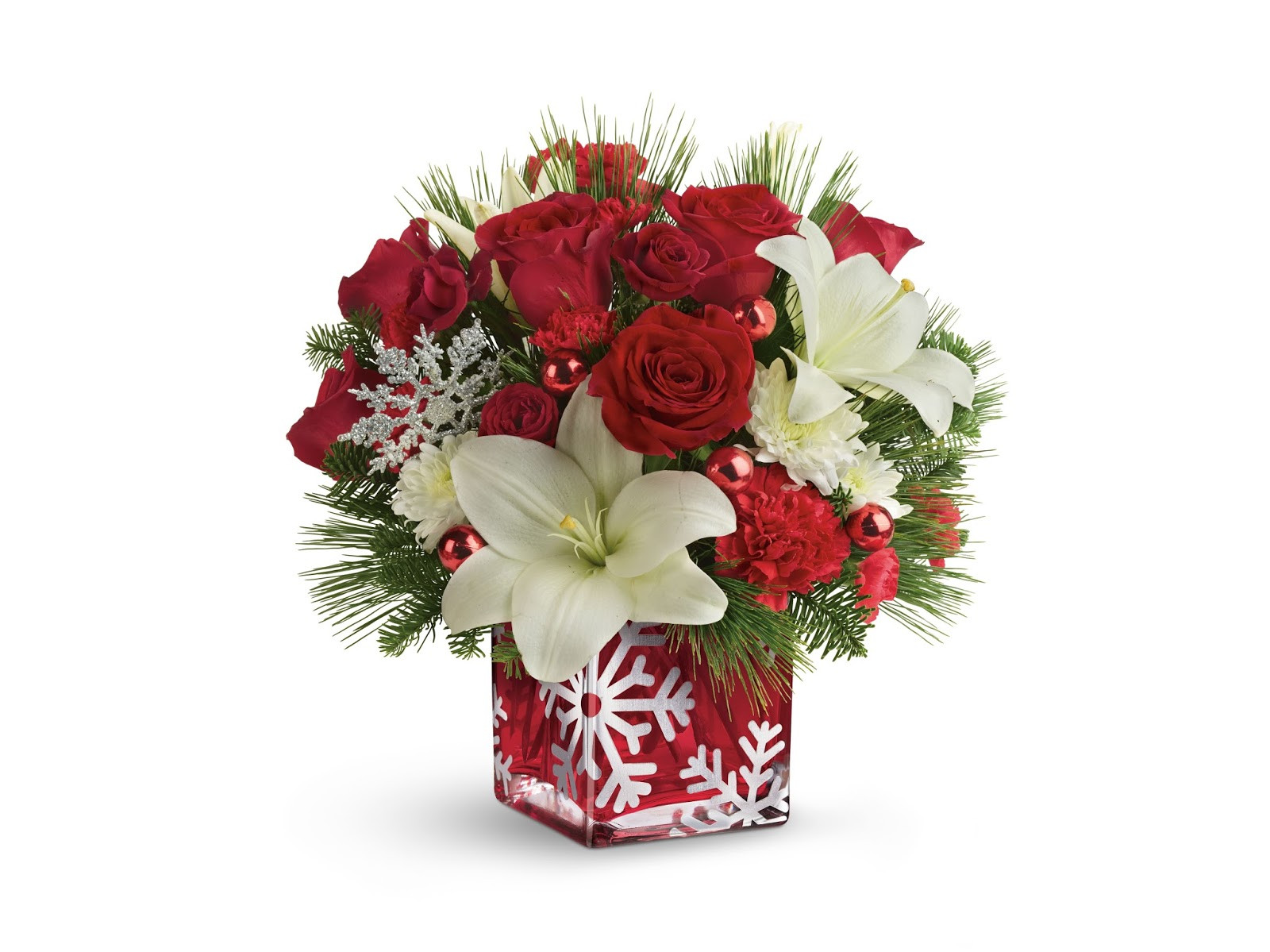 Christmas Flower Arrangement
 New Age Mama You Delivered Teleflora Knows The Best