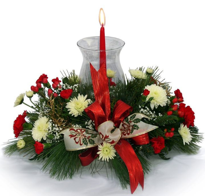 Christmas Flower Centerpieces
 Creative Flower Shops And Their Latest Christmas Floral