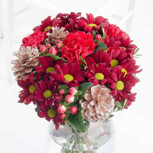 Christmas Flower Delivery
 Christmas Flowers FREE Delivery