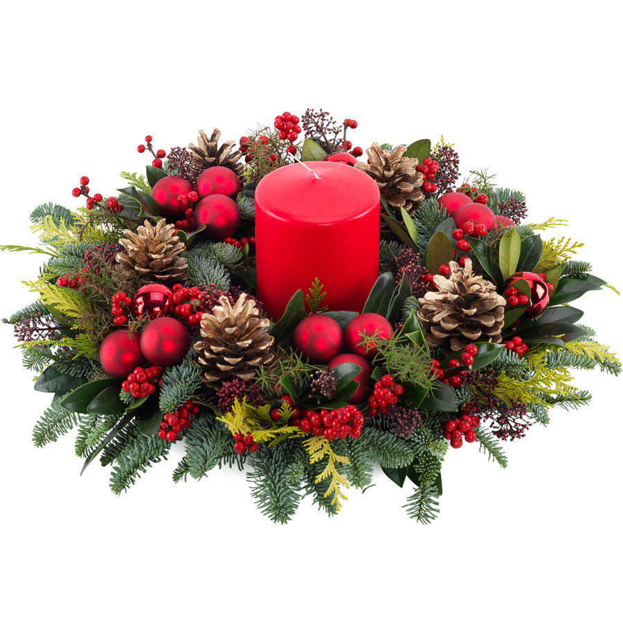 Christmas Flower Delivery Usa
 Wreath "For Christmas"