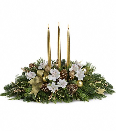 Christmas Flower Delivery Usa
 Order Your Royal Christmas Centerpiece T131 3A All