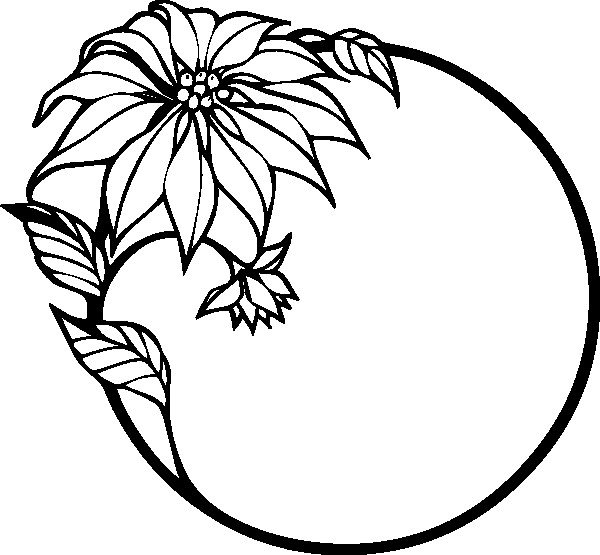 Christmas Flower Drawing
 Christmas Flower Clip Art at Clker vector clip art