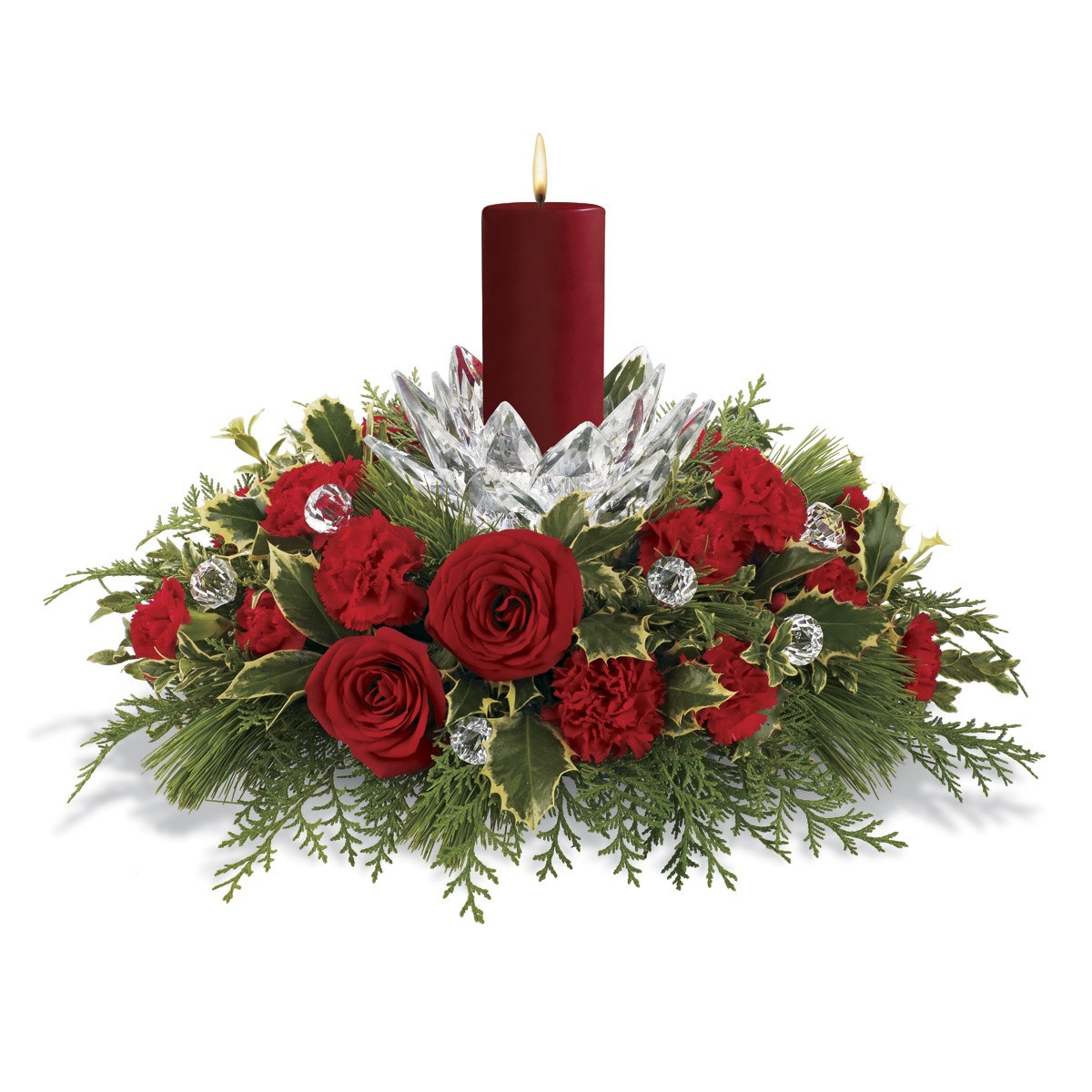 Christmas Flower Images
 Give Holiday Cheer with Designer Floral Arrangements and
