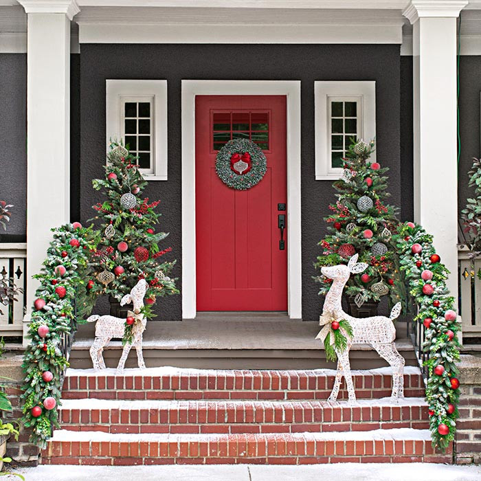 Christmas Front Porch Ideas
 Christmas Decor for Front Porches