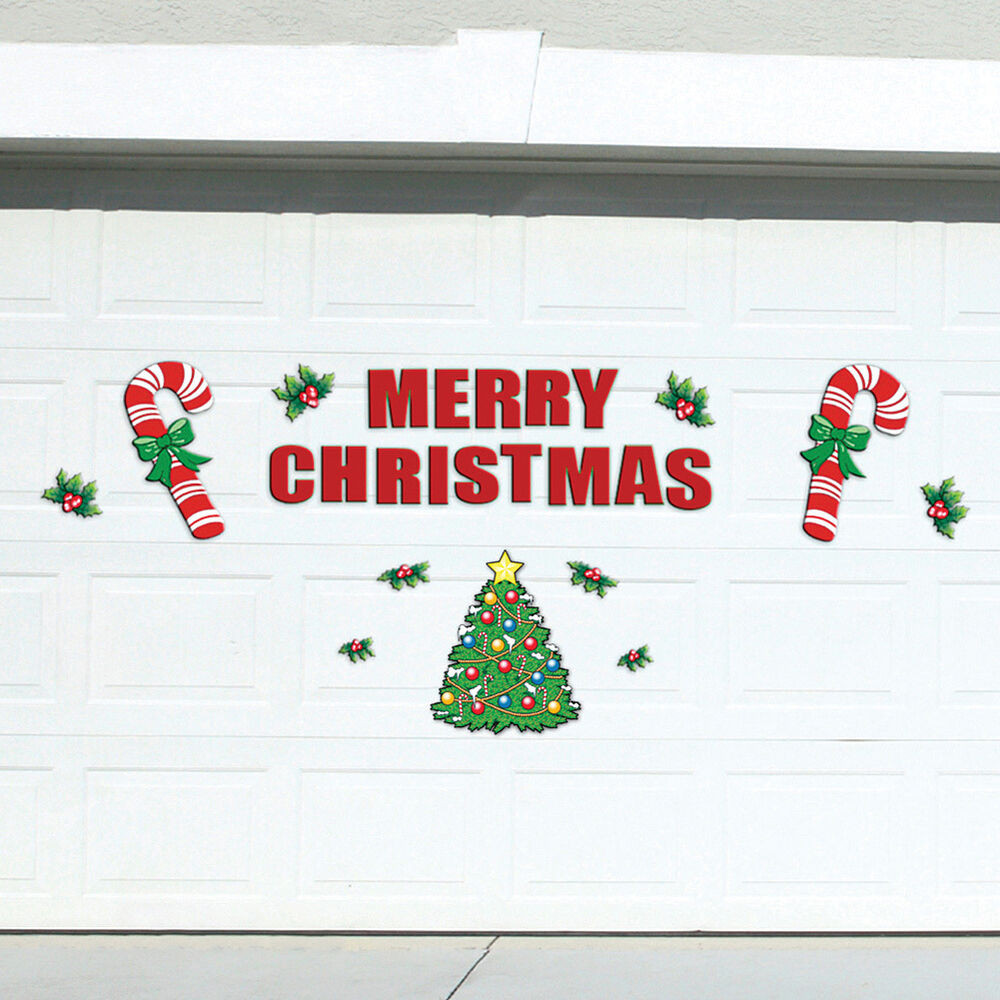 Christmas Garage Door Magnets
 NEW Festive Holiday Merry Christmas Garage Door Decoration