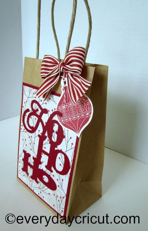 Christmas Gift Bag Ideas
 Obsessed with Scrapbooking Ho Ho Ho Close to My Heart